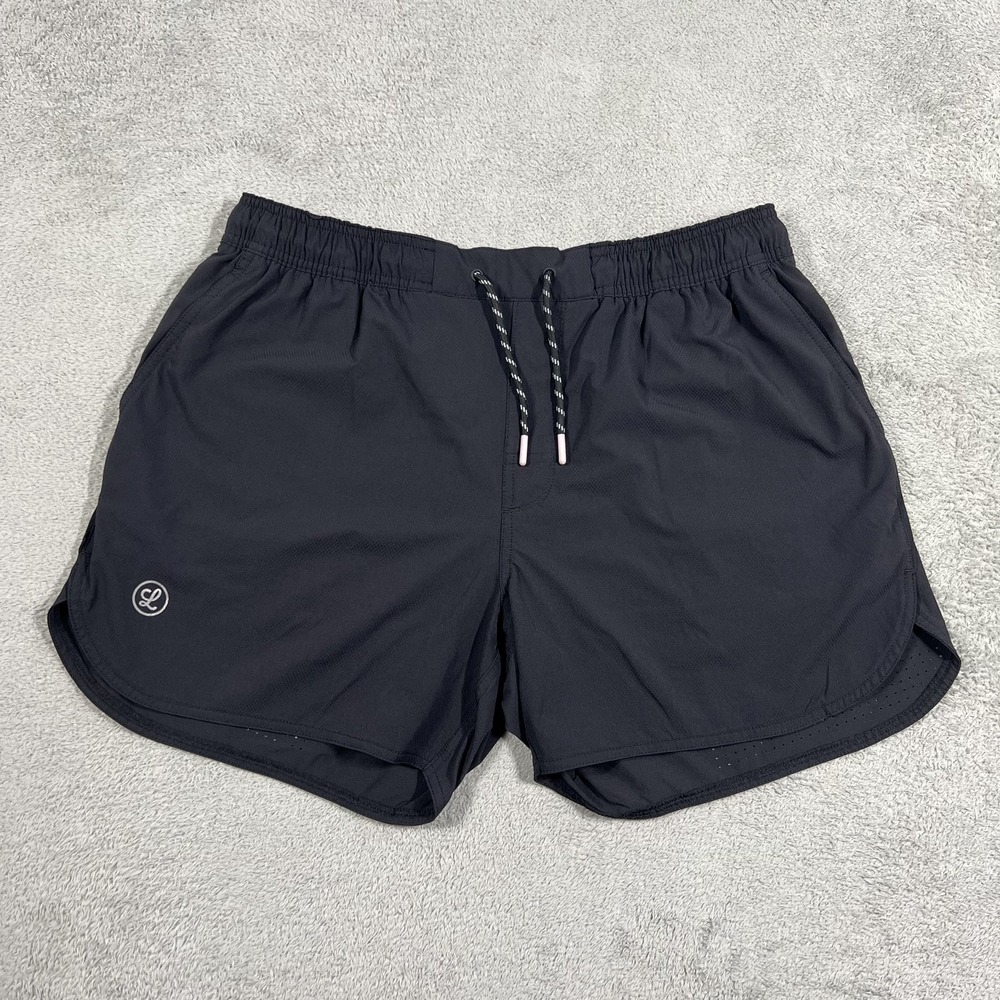 Legends Luka Shorts Mens XL Black Athletic Performance Lined Gym Training
